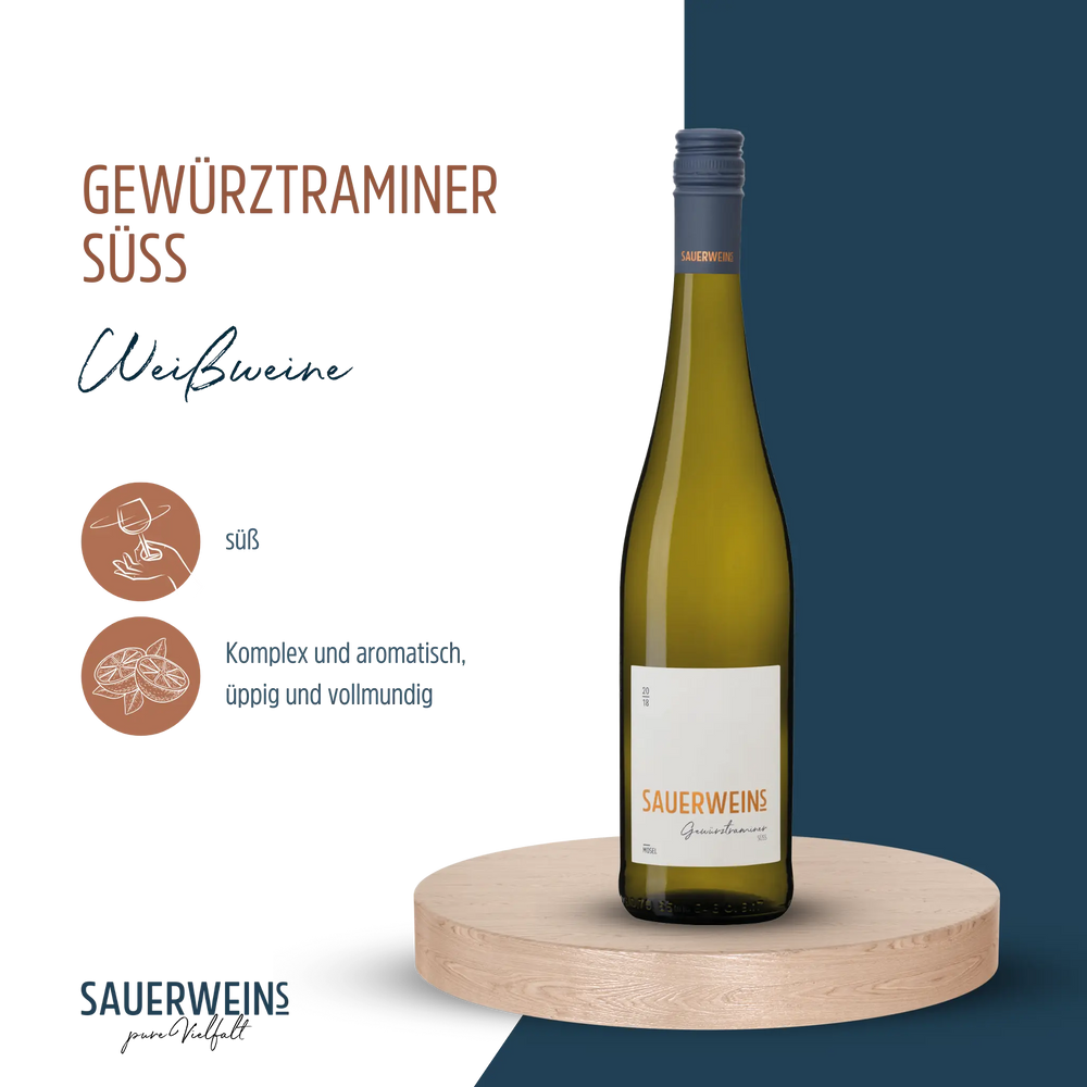 
                  
                    Lieblich und Fruchtig-Süß - Weinpaket
                  
                
