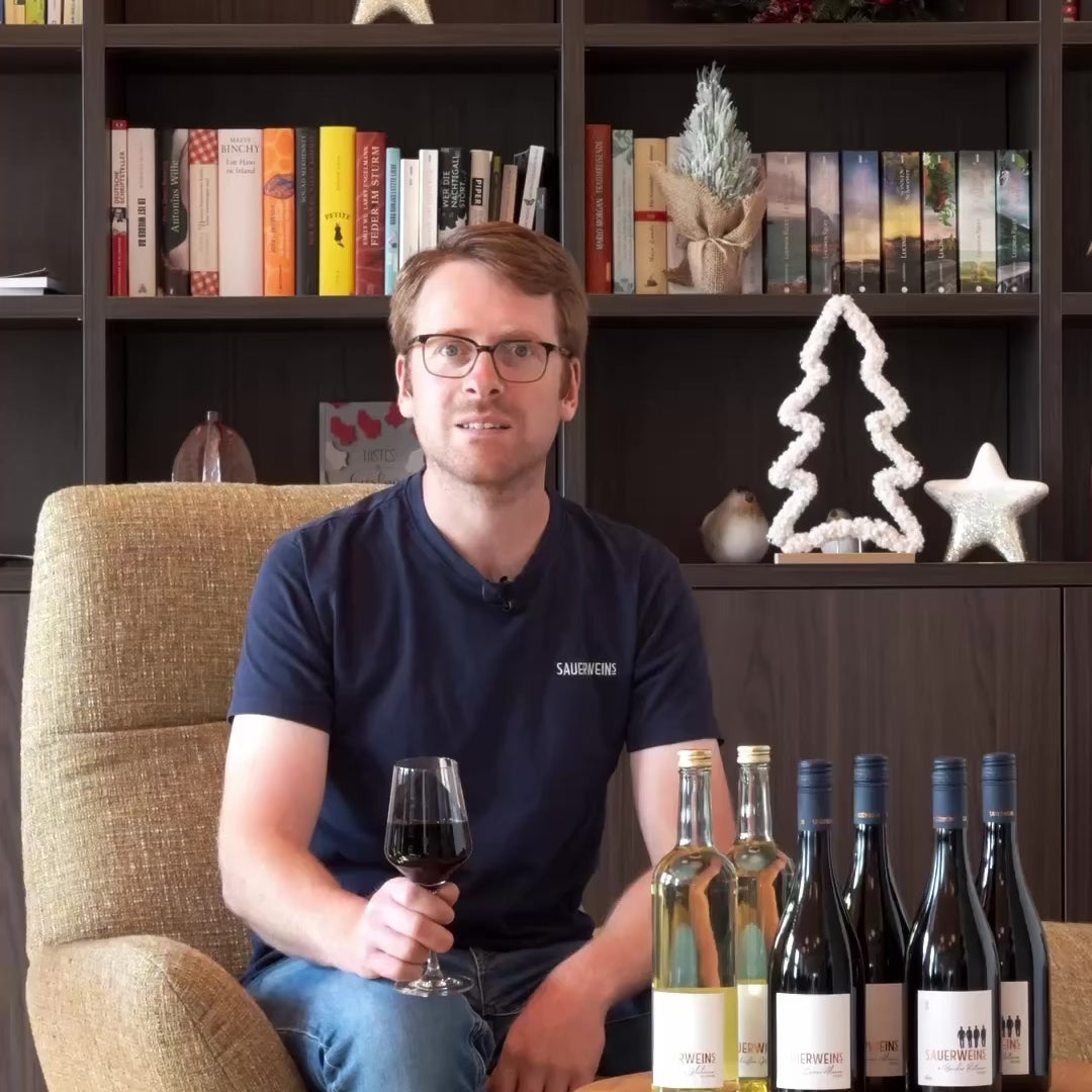 
                  
                    Video in der Galerie ansehen und abspielen, Am Kaminfeuer - Weinpaket
                  
                